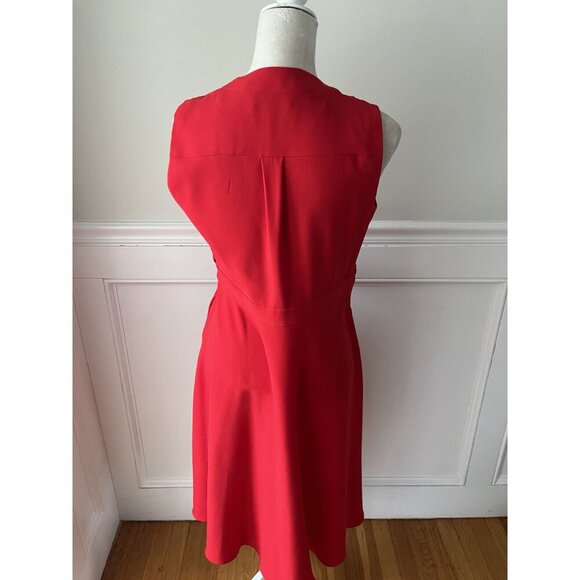 Hobbs London Andie Wrap Dress Red 8 New NWOT - Picture 7 of 10